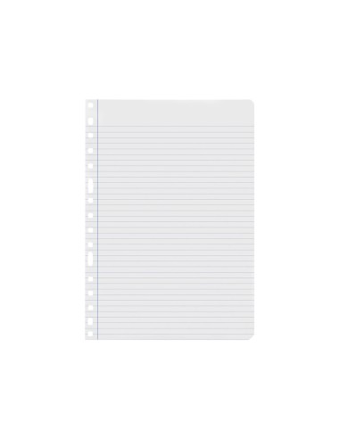 Recambio liderpapel a4 100 hojas 60g m2 horizontal sin margen 16 taladros