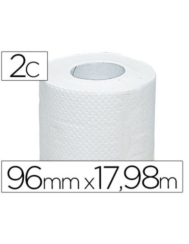 Papel higienico olimpic 2 capas 963mm ancho x 1798m largo paquete de 4 rollos