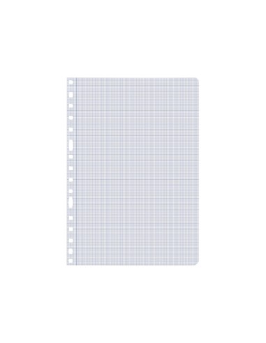 Recambio liderpapel a4 100 hojas 60g m2 milimetrado sin margen 16 taladros