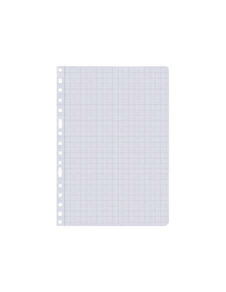 Recambio liderpapel a4 100 hojas 60g m2 milimetrado sin margen 16 taladros