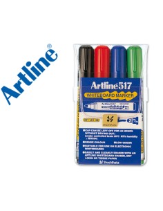Rotulador artline pizarra ek 517 4 punta redonda 2 mm bolsa de 4 rotuladores