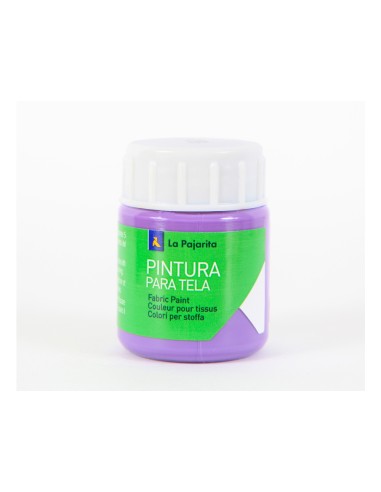 Pintura para tela la pajarita lila 25 ml