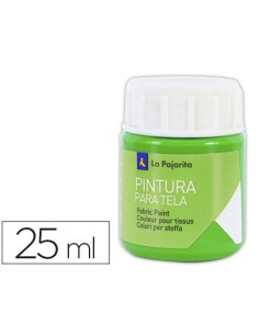 Pintura para tela la pajarita verde primavera 25 ml