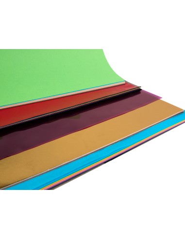 Bloc trabajos manuales liderpapel multiple 240x315mm 84 hojas colores surtidos