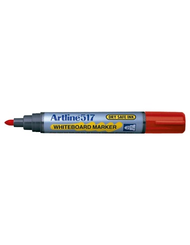 Rotulador artline pizarra ek 517 rojo punta redonda 2 mm tinta de bajo olor
