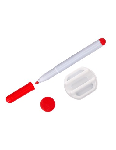 Pizarra blanca liderpapel magnetica 25x35 cm con rotulador y borrador