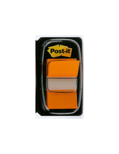 Banderitas separadoras 680 4 naranja dispensador de 50 unidades