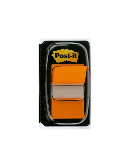 Banderitas separadoras 680 4 naranja dispensador de 50 unidades