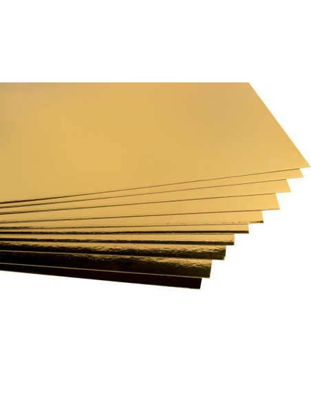 Cartulina liderpapel 50x65 cm 235g m2 metalizada oro