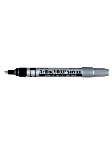 Rotulador artline marcador permanente tinta metalica ek 900 plata punta redonda 23 mm