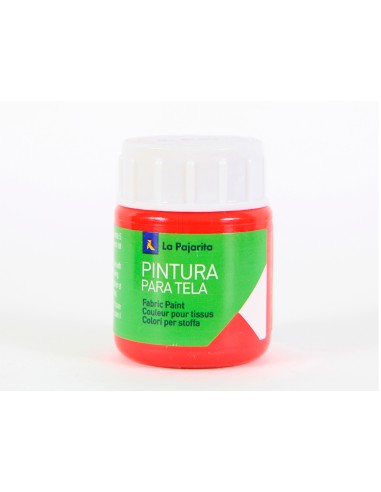 Pintura para tela la pajarita escarlata 25 ml