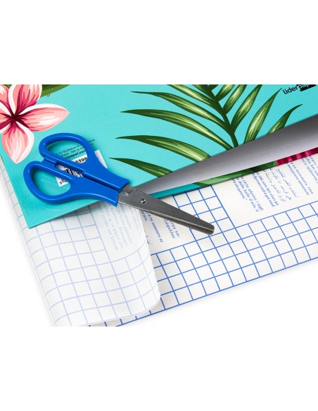 Rollo plastico adhesivo liderpapel 050x150 50 mc forralibros removible