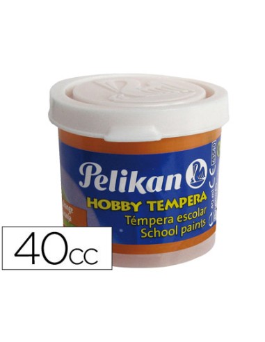 Tempera hobby 40 cc naranja n59b