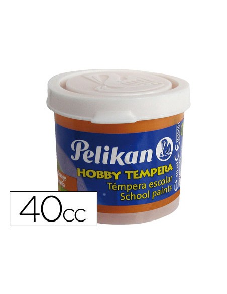 Tempera hobby 40 cc naranja n59b