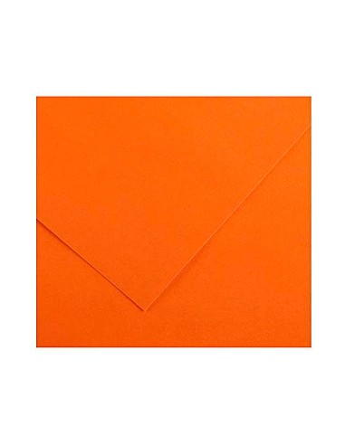 Cartulina guarro naranja 50x65 cm 185 gr