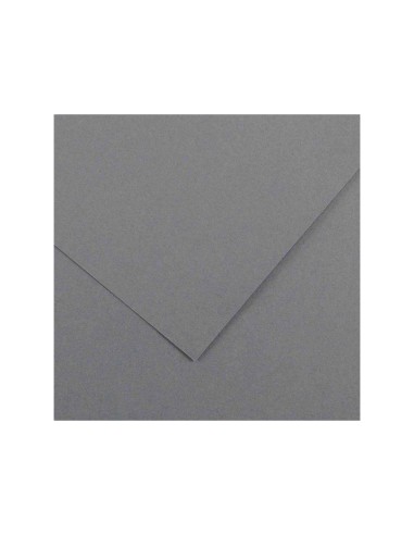 Cartulina guarro gris plomo 50x65 cm 185 gr