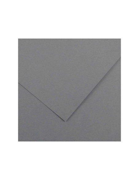 Cartulina guarro gris plomo 50x65 cm 185 gr