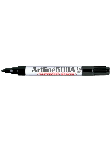 Rotulador artline pizarra ek 500 negro punta redonda 2 mm recargable