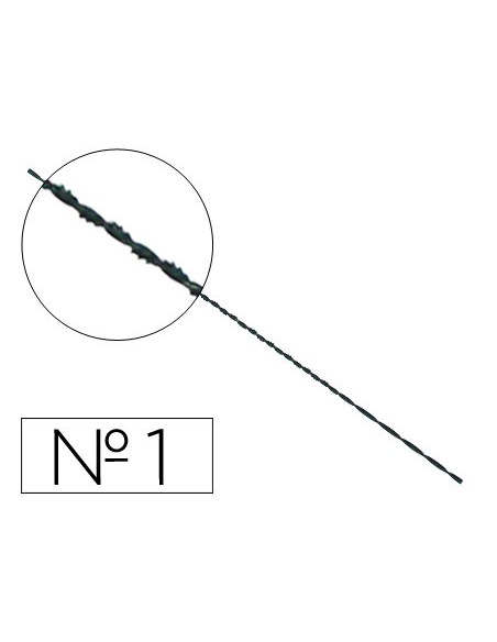 Pelos de segueta espiral nº1 caja de 144 unidades