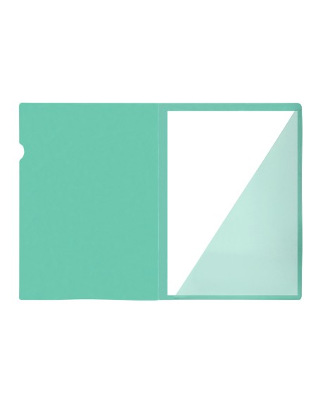 Carpeta liderpapel dossier a4 unero verde manzana opaco