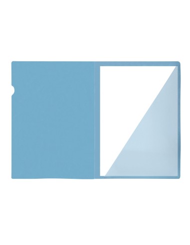Carpeta liderpapel dossier a4 unero celeste opaco