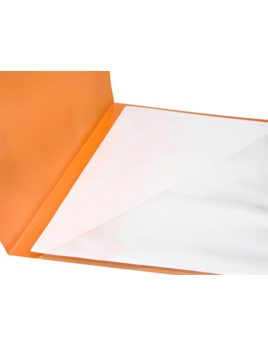 Carpeta liderpapel dossier a4 unero naranja fluor opaco