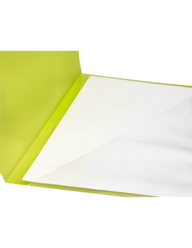 Carpeta liderpapel dossier a4 unero amarillo fluor opaco