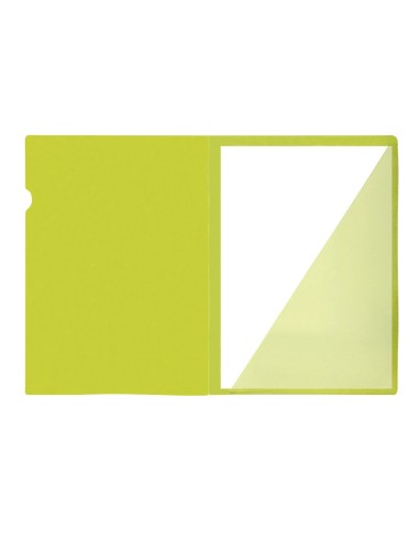 Carpeta liderpapel dossier a4 unero amarillo fluor opaco