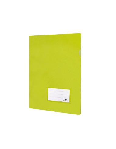Carpeta liderpapel dossier a4 unero amarillo fluor opaco