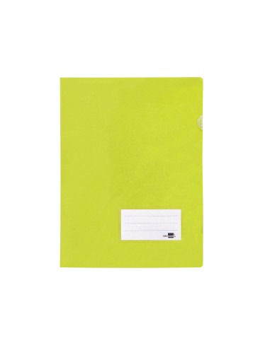 Carpeta liderpapel dossier a4 unero amarillo fluor opaco