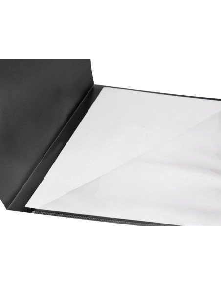 Carpeta liderpapel dossier a4 unero negro opaco