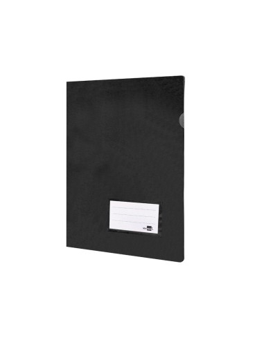 Carpeta liderpapel dossier a4 unero negro opaco