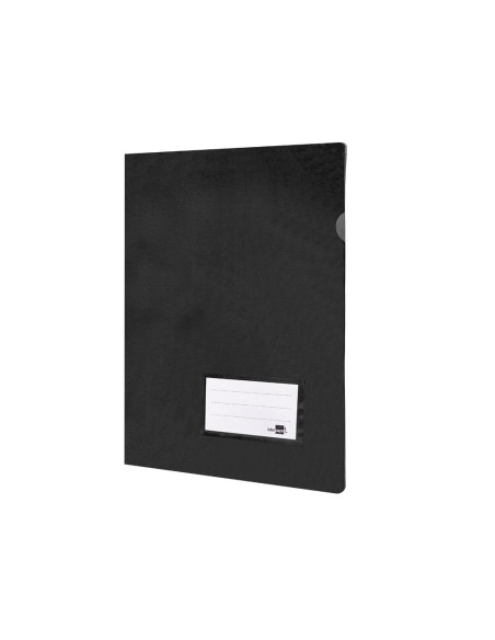 Carpeta liderpapel dossier a4 unero negro opaco