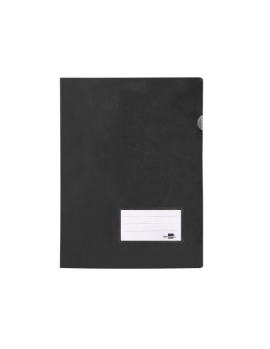 Carpeta liderpapel dossier a4 unero negro opaco