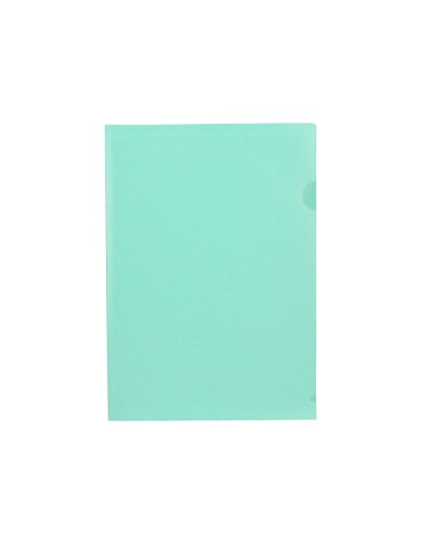 Carpeta liderpapel dossier unero polipropileno din a4 verde manzana opaco 20 hojas