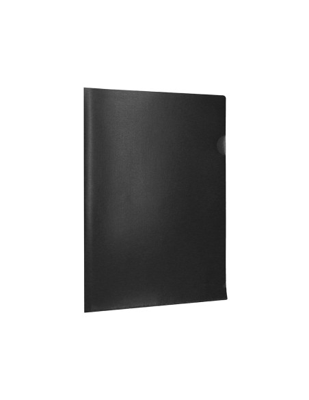 Carpeta liderpapel dossier unero polipropileno din a4 negro opaco 20 hojas