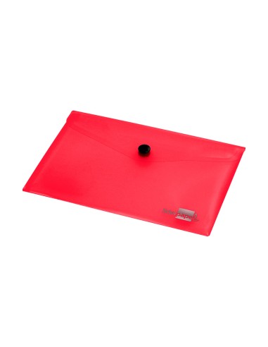 Carpeta liderpapel dossier broche polipropileno din a7 rojo translucido