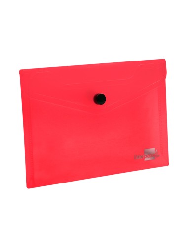 Carpeta liderpapel dossier broche polipropileno din a7 rojo translucido