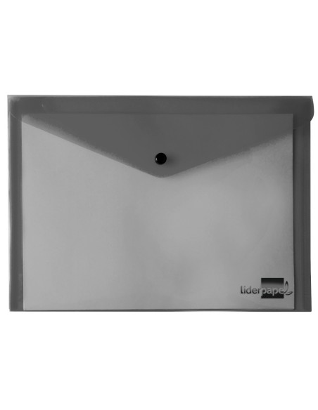Carpeta liderpapel dossier broche polipropileno din a5 negro opaco