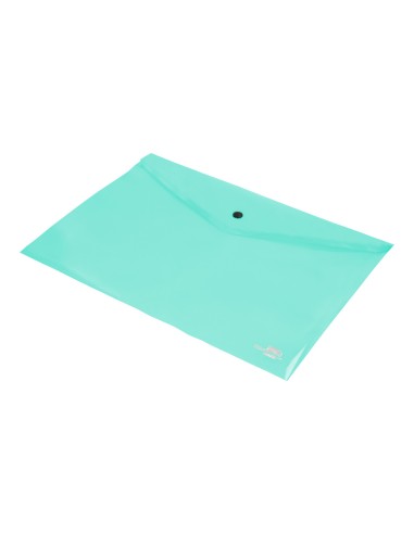 Carpeta liderpapel dossier broche polipropileno din a4 verde manzana opaco 50 hojas