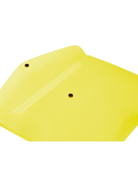 Carpeta liderpapel dossier broche polipropileno din a4 amarillo fluor opaco 50 hojas