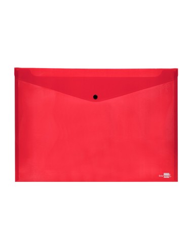 Carpeta liderpapel dossier broche 44243 polipropileno din a3 rojo translucido