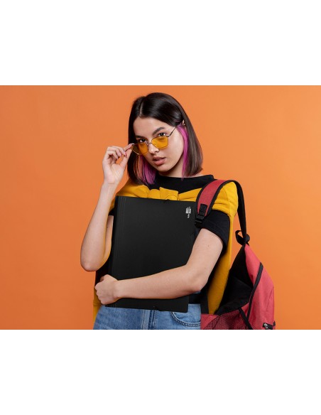 Carpeta liderpapel clasificador fuelle polipropileno din a4 negro opaco 13 departamentos