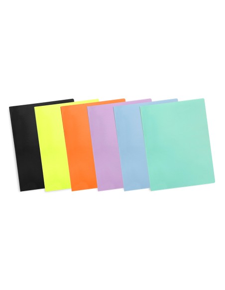 Carpeta liderpapel escaparate 30 fundas polipropileno din a4 celeste opaco Carpeta liderpapel escaparate 30 fundas polipropileno din a4 celeste opaco