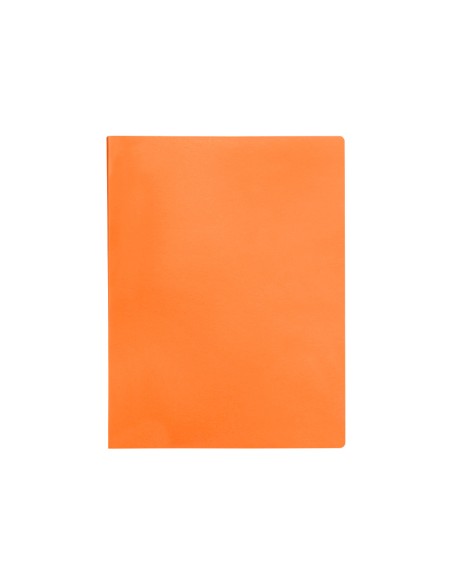 Carpeta liderpapel escaparate 30 fundas polipropileno din a4 naranja fluor opaco