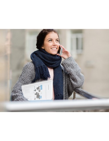 Carpeta liderpapel escaparate con espiral 80 fundas polipropileno din a4 transparente