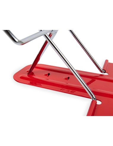 Atril liderpapel base metalica angulo ajustable soporte parteposterior 195x235 mm color rojo