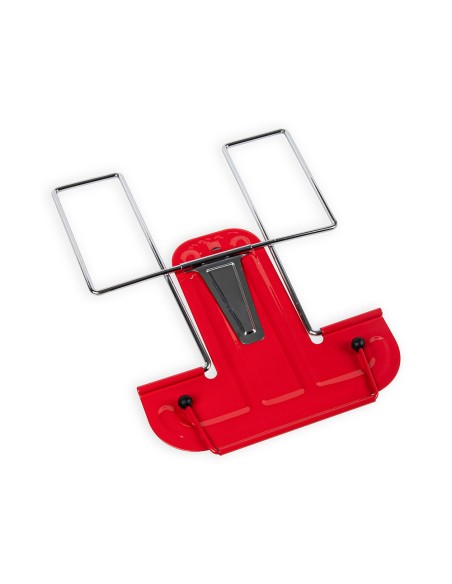 Atril liderpapel base metalica angulo ajustable soporte parteposterior 195x235 mm color rojo