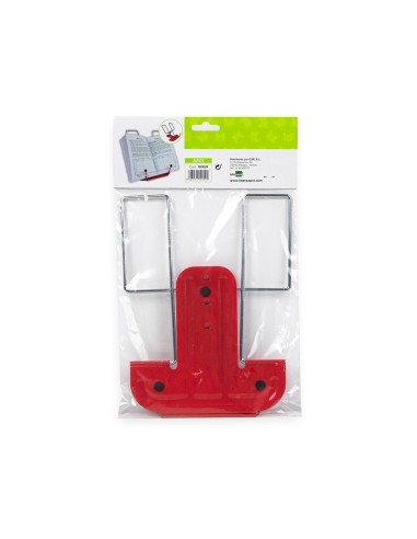 Atril liderpapel base metalica angulo ajustable soporte parteposterior 195x235 mm color rojo