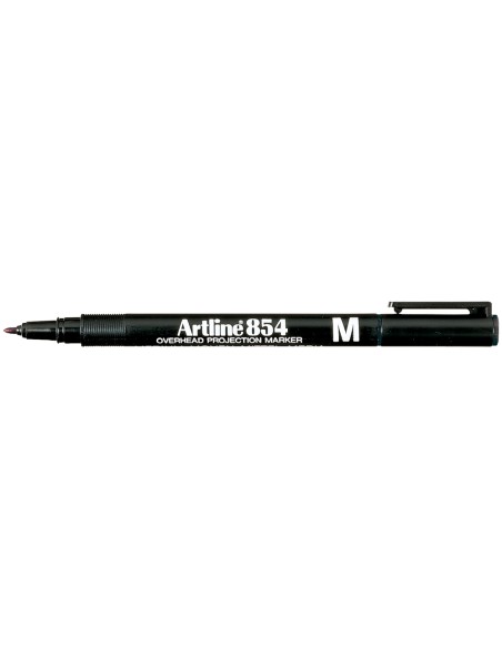 Rotulador artline retroproyeccion punta fibra permanente ek 854 negro punta redonda 1 mm